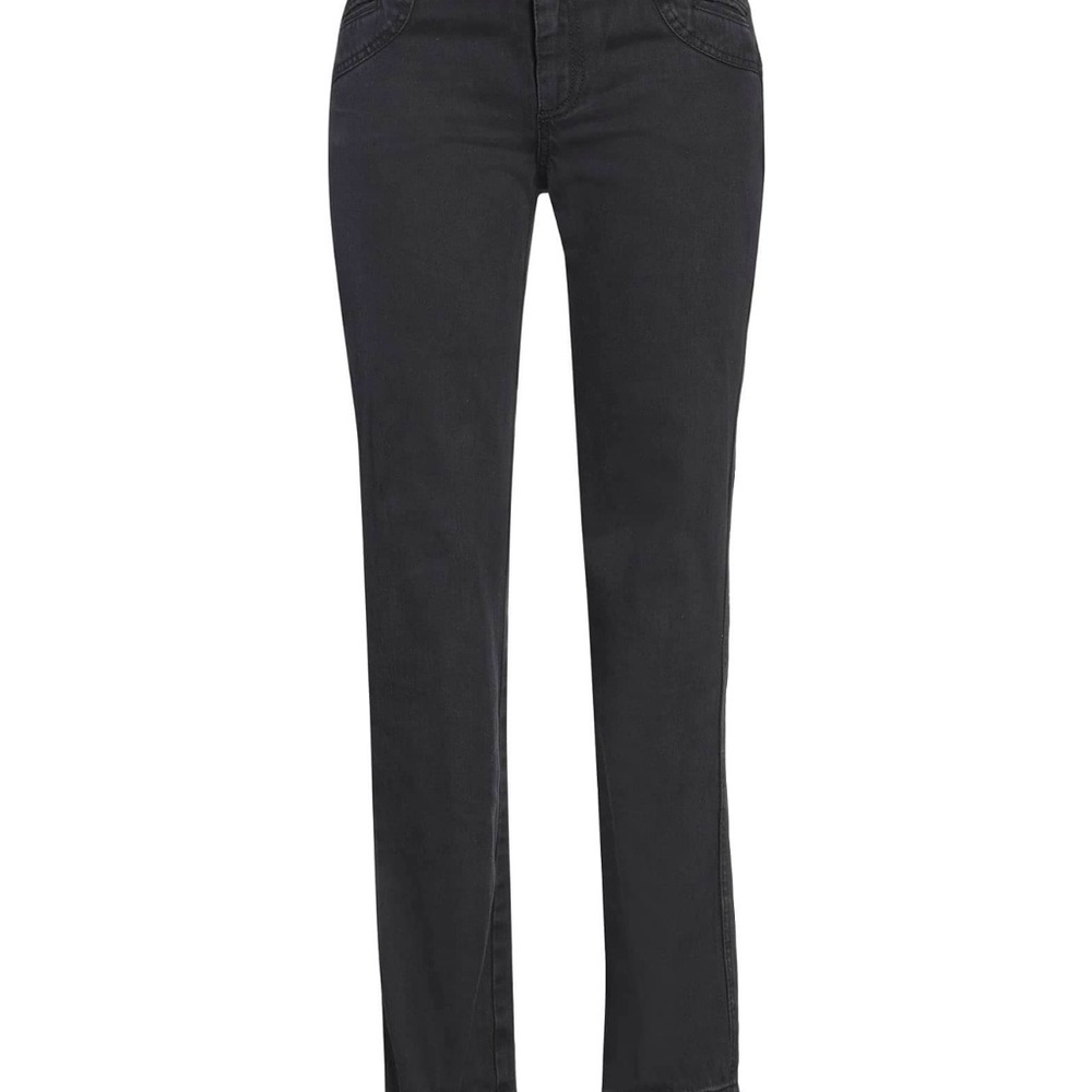 Mark Jacobs High-Rise Straight Leg Women’s Jeans — Black